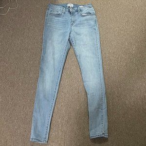 William Rast High Rise Skinny Jeans Size 28